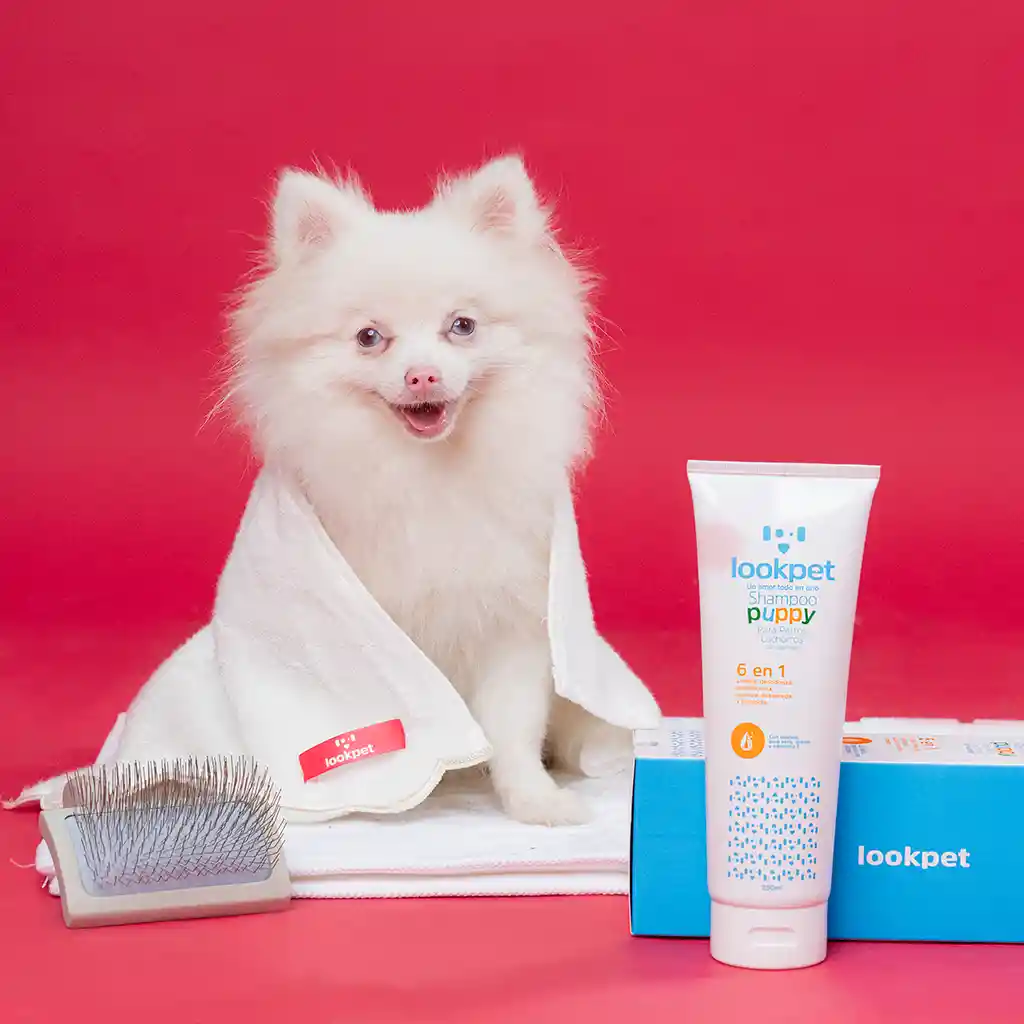 Lookpet Shampoo Puppy Para Perros Cachorros 6 En 1 - 250ml