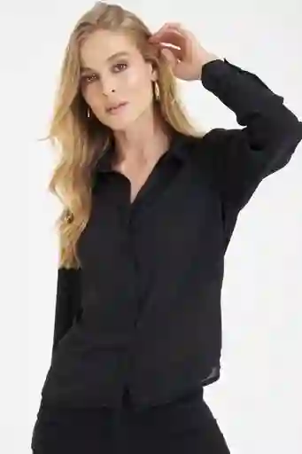 Camisa Miura Color Negro Talla L Ragged