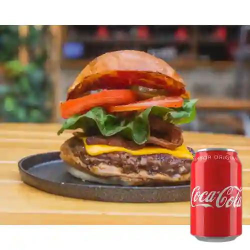 Combo Hamburguesa Tía Berta +cocacola Orig 330 ml