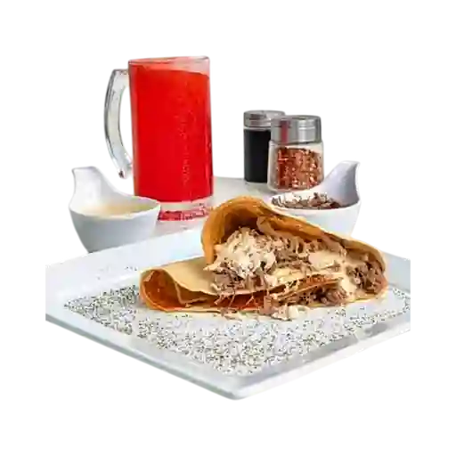 Crepe Pollo y Carne