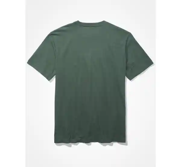 Camiseta Hombre Verde T. Medium American Eagle