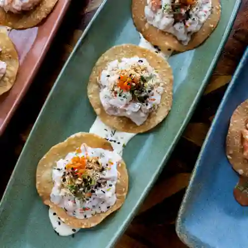 Tostadas de Wonton