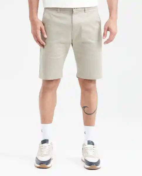 Short Colors Rocket Masculino Café Khaki Claro 32 Chevignon