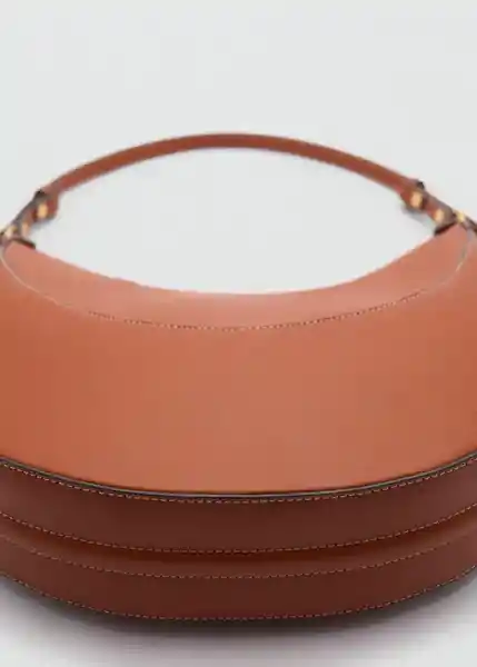 Bolso G Lago Cuero Talla 99 Mujer Mango