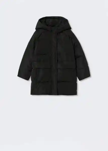 Anorak Nando Negro Talla 14 Niños Mango