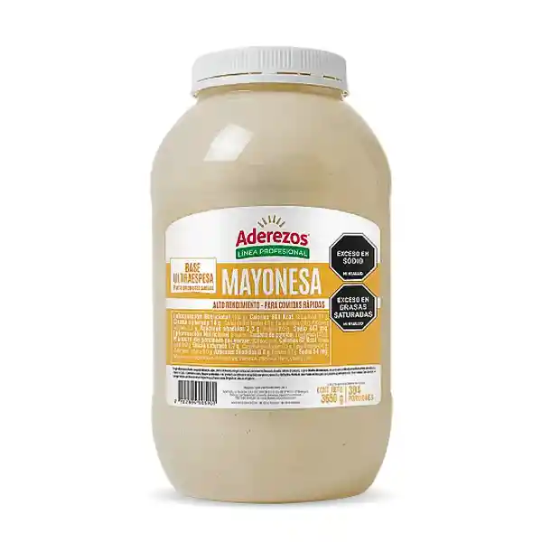 Aderezos Mayonesa Base Ultra Espesa