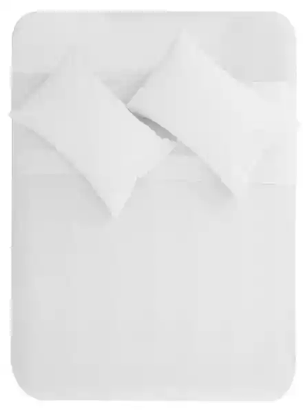 Juego de Cama 144 Hilos 50% Extra Doble Blanco