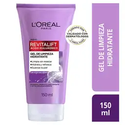 Loreal Paris-Revitalif Gel Limpiador Facial Hidratante 