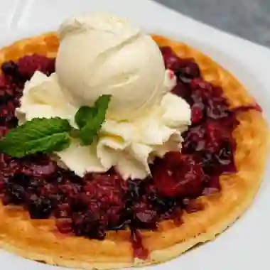 Waffle Frutos Rojos