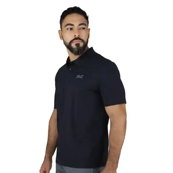 Camiseta Polo Ace Negro Talla XL Everlast