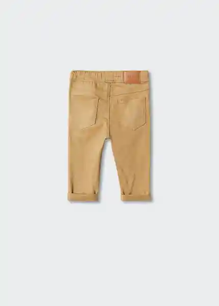 Pantalón Cord Mostaza Talla 67 Niños Mango