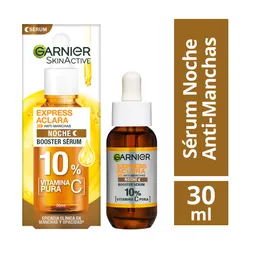 Serum Antimanchas Noche Garnier Express Aclara Vitamina C 30 ml