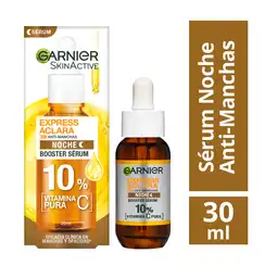 Serum Antimanchas Noche Garnier Express Aclara Vitamina C 30 ml