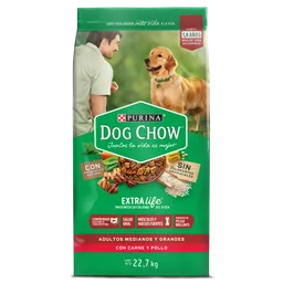 Comida para perro Dog Chow Adulto medianos y grandes x 22,7 kg