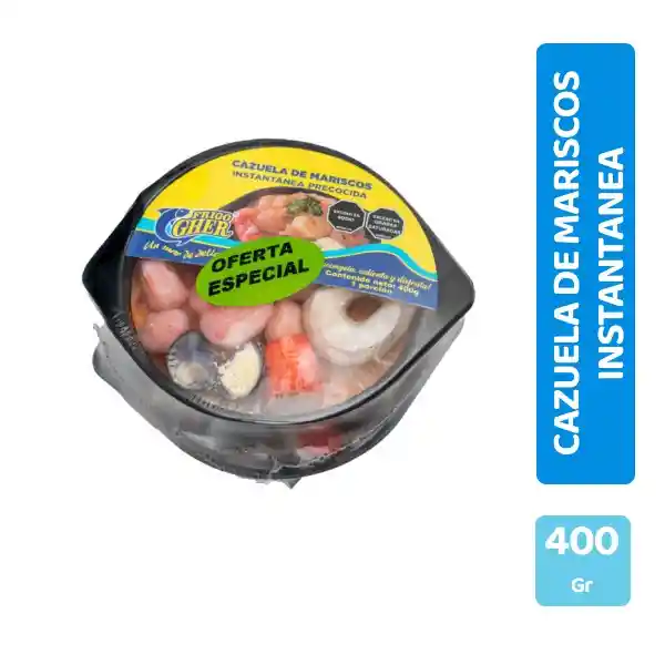 Frigogher Cazuela de Mariscos Instantánea 