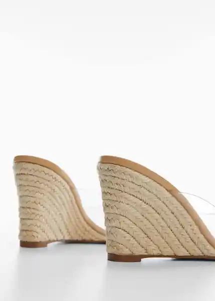 Sandalias Mina Crudo Talla 41 Mujer Mango