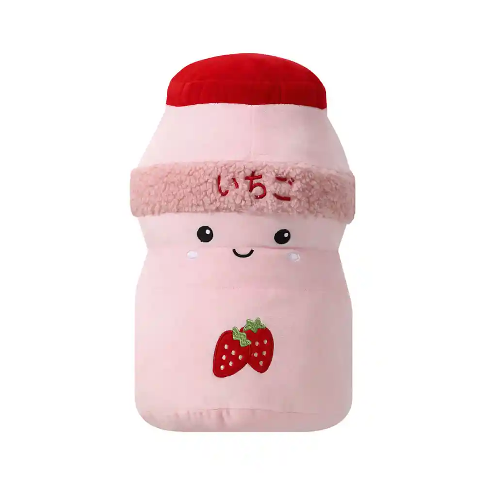 Miniso Peluche de Almohada de Malteada de Fresa Beverage Series