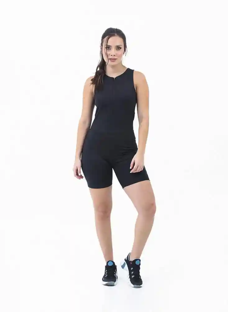 Enterizo Corto S-negro