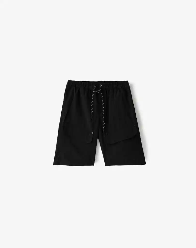 Bermuda en Drill Con Bolsillos Cargo Kids Masculino Liqux Kd Talla 8