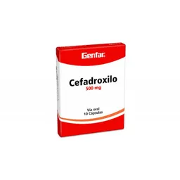 Genfar Cefadroxilo (500 mg)