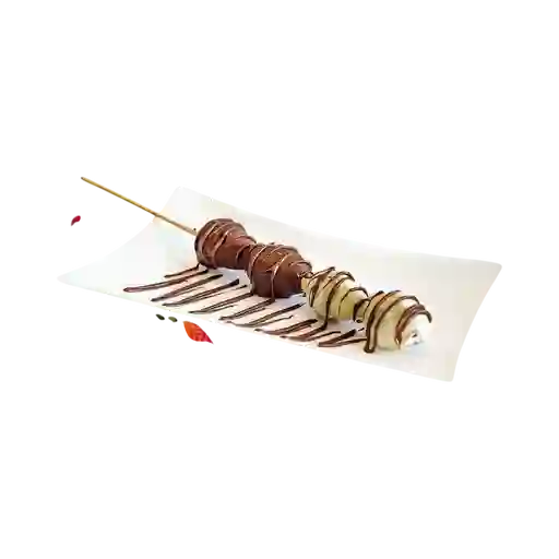 Pincho 4 Fresas con Chocolate Blanco