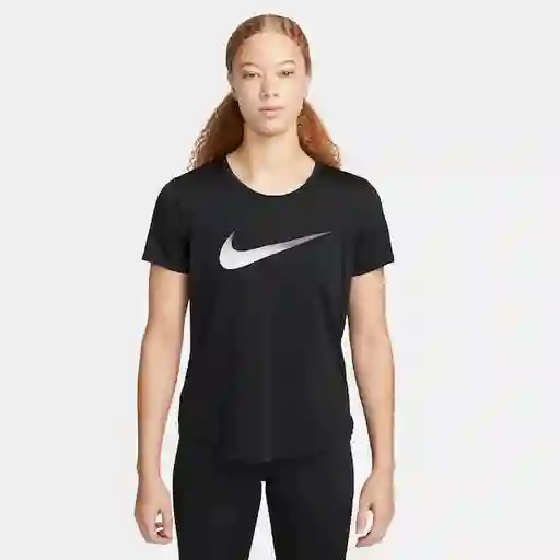 Nike Playera Para Mujer Estampado Degradado Color Nero Talla M