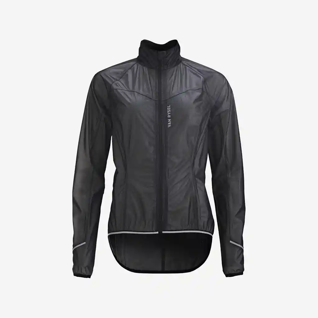 Chaqueta Impermeable Ciclismo Ultraligera 900 Mujervan Rysel - Negra