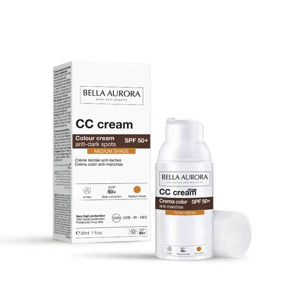 Bella Aurora Crema Color Anti-Manchas SPF50