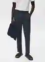 Pantalón Ennio Navy Talla 42 Hombre Mango