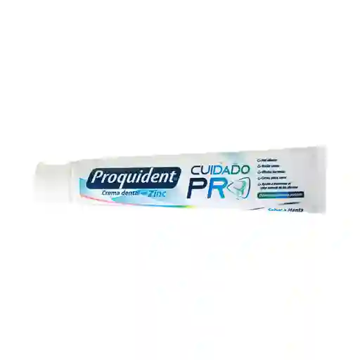 Crema Dental Proquident Cuidado Pro Zinc Menta
