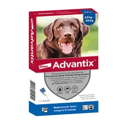 Advantix Antipulgas para Perro >25 - 40 Kg 1 Pipeta