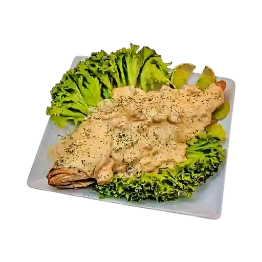 Pargo Rojo en Salsa Marinera
