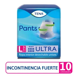 Tena Pañal Pants Ultra para Incontinencia Fuerte 