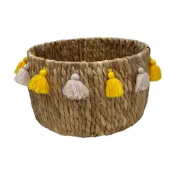 Canasto Krea Borlas Fibra Natural Nativa