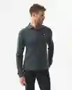 Camiseta Polo Long-Sleeved Gris Cantal Medio Talla XL Chevignon