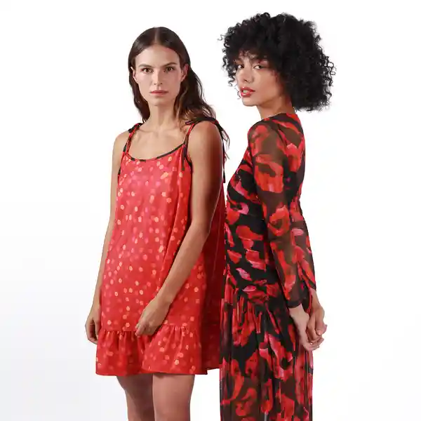 Vestido Mini by Sacré Multicolor Talla S 590396