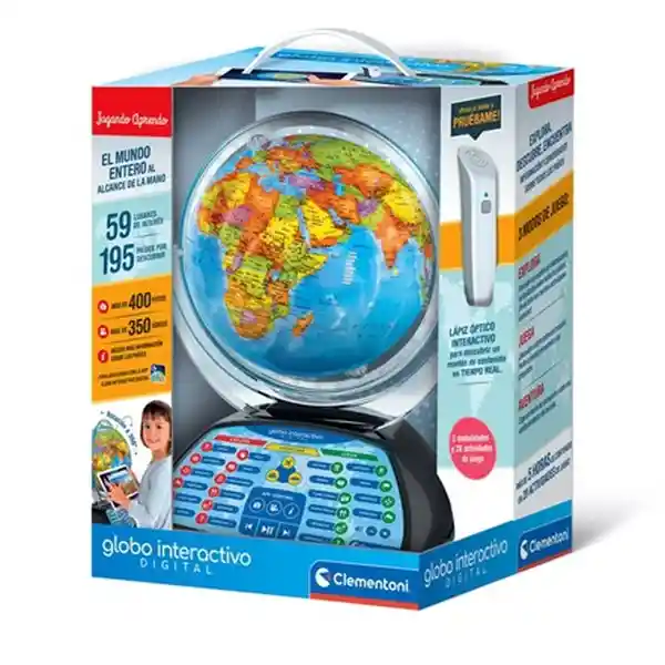 Globo Terráqueo Interactivo Para Niños Clementoni