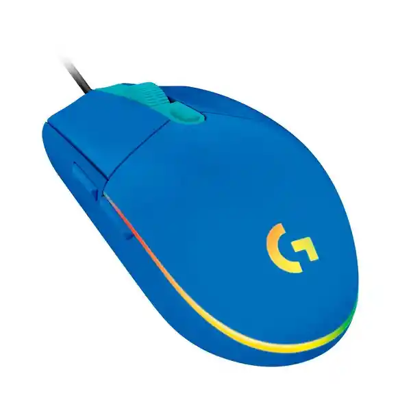 Logitech Mouse Gamer G203 Azul