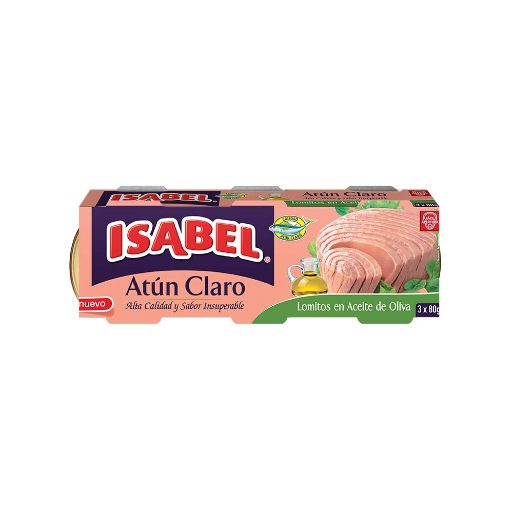 Isabel Lomitos de Atún en Aceite de Oliva 3 x 80 g