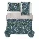 Quilt Doble Faz Finlandek Doble (140 X 190 Cm) Poliéster Verde