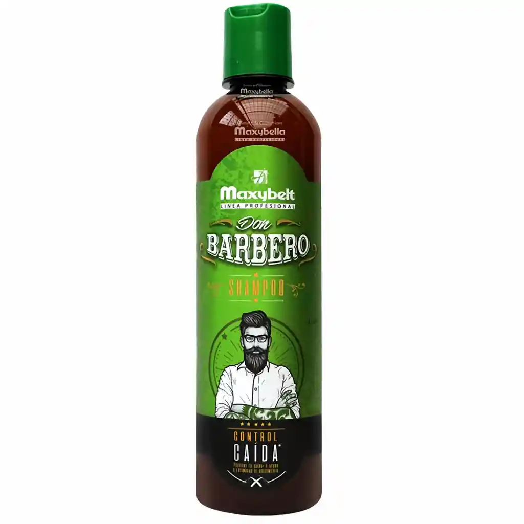 Maxybelt Shampoo Control Caída Barbero 400 mL
