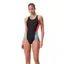 Vestido de Baño Colourblock 2.0 Mujer Negro-32