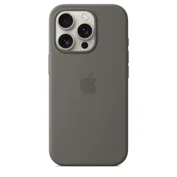 iPhone Case 16 Pro Max Silicone With Magsafe Stone Gray