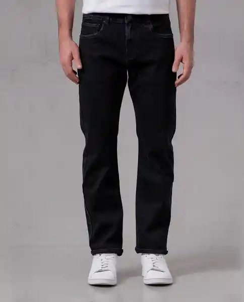 Jean Hombre Negro 30 130F001_NEG194007 Rifle