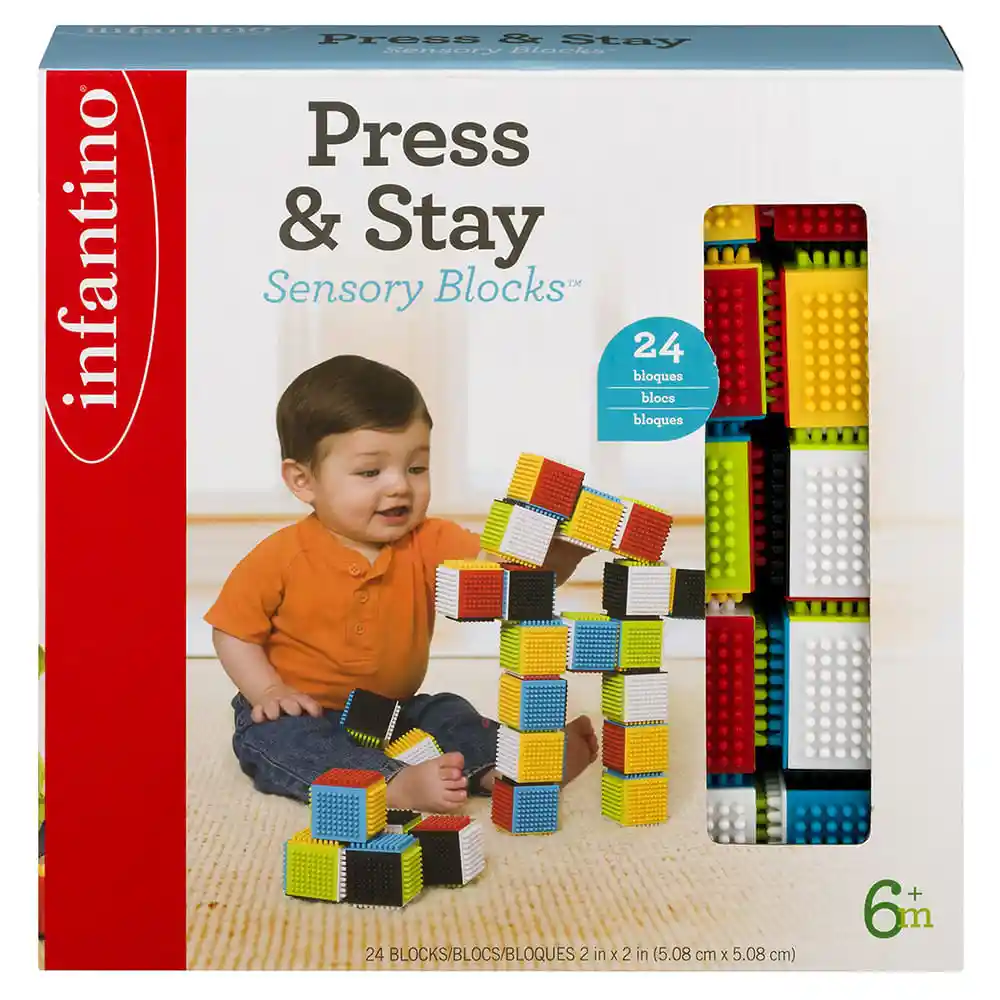 Infantino Juego Bloque Sensorial