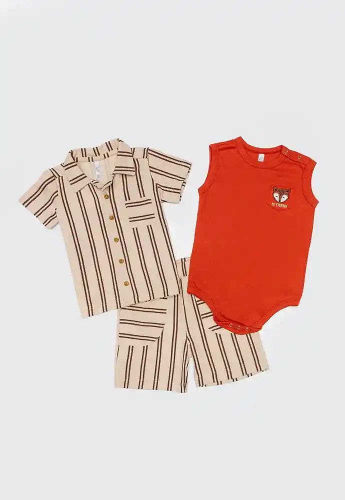Conjunto 3 Piezas 9/12meses-estamp 1