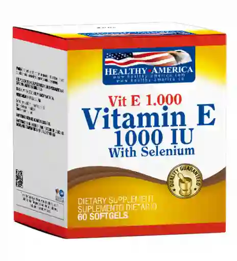 HEALTHY AMERICA Suplemento Dietario Vitamina E (1.000 IU)