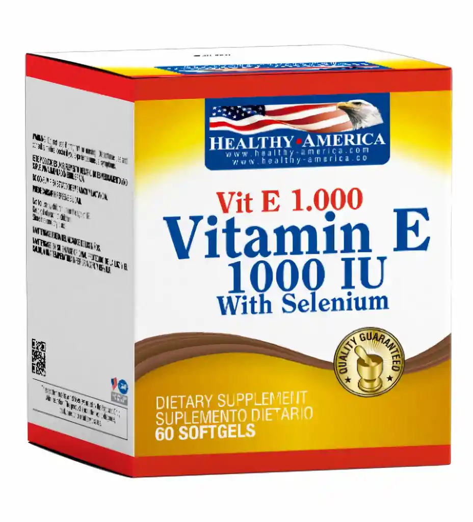 HEALTHY AMERICA Suplemento Dietario Vitamina E (1.000 IU)
