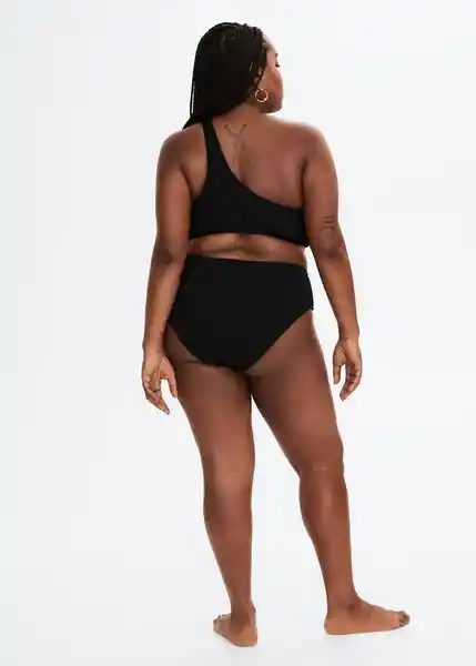 Top Bikini Delosp Negro Talla XL Mujer Mango