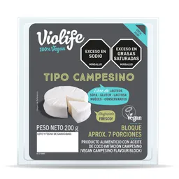 Queso Tipo Campesino Violife